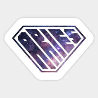 Aries SuperEmpowered (Zodiac) Sticker